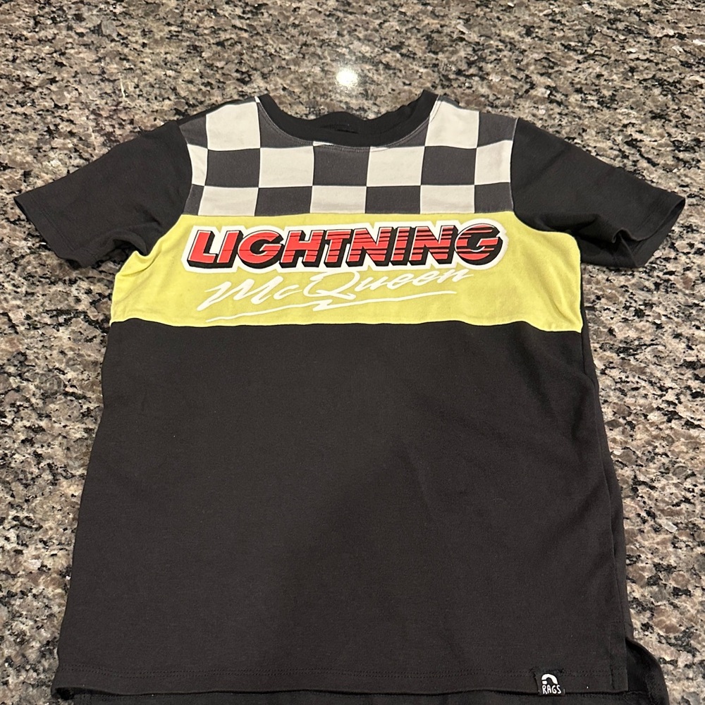 Rags to Raches Lightning McQueen shirt